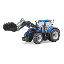  Bruder New Holland T7.315 traktor frontális rakodóval 03121 autópálya és játékautó