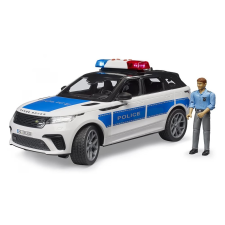 Bruder Range Rover Velar SUV rendőrautó hang és fényhatásokkal autópálya és játékautó