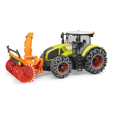 Bruder traktor Class Axion 950 hótolóval autópálya és játékautó