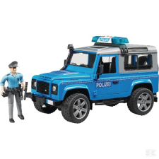 Bruder U02597 Land Rover Defender rendőr autópálya és játékautó