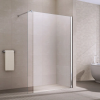  Brugge .||. Clear walk-in zuhanyfal 80, 200cm, 6mm, NANO
