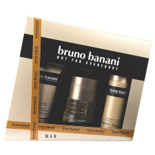 Bruno Banani Man, Edt 50ml + 150ml Tusfürdő + 50ml deo kozmetikai ajándékcsomag