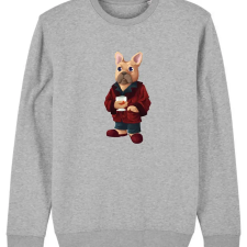 Bruno Donati Hefner Sweater - grey férfi pulóver, kardigán