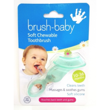 BRUSH BABY Brush-baby szilikon baba fogkefe és rágóka rágóka