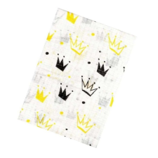 BS Textil pelenka 1db-os - Sárga/Fekete Korona mosható pelenka