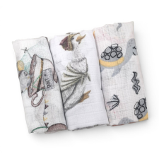 BS Textil pelenka 3db-os - Egérke/Kacsa mama/Teknős mosható pelenka