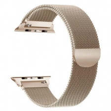 BSTRAP Apple Watch Milanese 42/44mm szíj, Gold mobiltelefon kellék