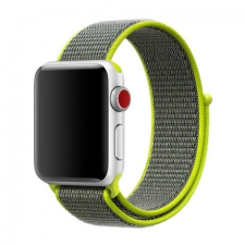 BSTRAP Apple Watch Nylon 38/40mm szíj, Green mobiltelefon kellék
