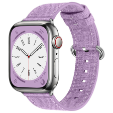 BSTRAP Denim szíj Apple Watch 42/44/45mm, purple okosóra kellék