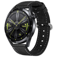 BSTRAP Denim szíj Samsung Gear S3, black okosóra kellék
