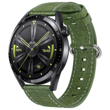 BSTRAP Denim szíj Xiaomi Amazfit Bip, olive green okosóra kellék