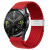 BSTRAP Elastic Nylon 2 szíj Huawei Watch 3 / 3 Pro, red
