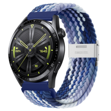 BSTRAP Elastic Nylon 2 szíj Huawei Watch GT 42mm, blueberry okosóra kellék