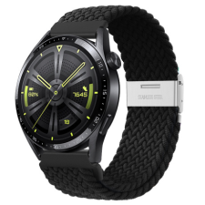 BSTRAP Elastic Nylon 2 szíj Xiaomi Amazfit GTR 42mm, black okosóra kellék