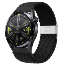 BSTRAP Elastic Nylon 2 szíj Xiaomi Amazfit GTR Mini, black okosóra kellék