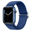 BSTRAP Elastic Nylon szíj Apple Watch 38/40/41mm, cold blue
