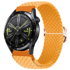 BSTRAP Elastic Nylon szíj Garmin Vivoactive 3, orange okosóra kellék