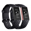 BSTRAP Fitbit Charge 3 Silicone Diamond (Small) szíj, Black