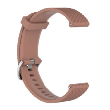 BSTRAP Garmin Venu 2 Silicone Bredon szíj, Brown okosóra kellék