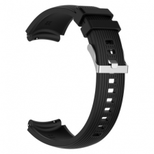 BSTRAP Garmin Venu 2 Silicone Davis szíj, Black okosóra kellék