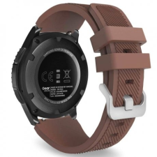 BSTRAP Garmin Venu 2 Silicone Sport szíj, Brown okosóra kellék