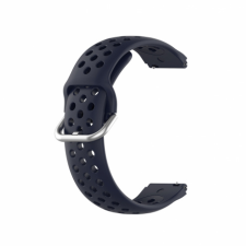 BSTRAP Garmin Venu 2S Silicone Dots szíj, Dark Blue okosóra kellék