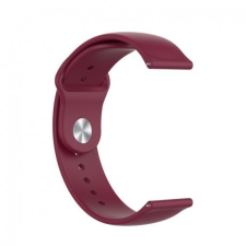 BSTRAP Garmin Vivoactive 4s Silicone szíj, Vine Red óraszíj