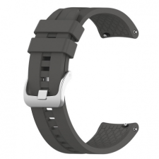 BSTRAP Huawei Watch 3 / 3 Pro Silicone Cube szíj, Dark Gray okosóra kellék
