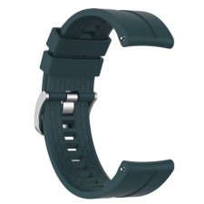 BSTRAP Huawei Watch 3 / 3 Pro Silicone Cube szíj, Dark Green okosóra kellék