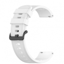 BSTRAP Huawei Watch GT2 42mm Silicone v3 szíj, White okosóra kellék