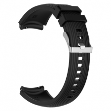 BSTRAP Huawei Watch GT2 Pro Silicone Davis szíj, Black okosóra kellék