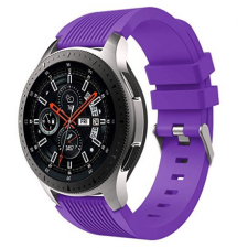 BSTRAP Huawei Watch GT3 46mm Silicone Davis szíj, Purple okosóra kellék
