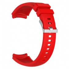 BSTRAP Huawei Watch GT3 46mm Silicone Davis szíj, Red okosóra kellék