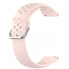 BSTRAP Huawei Watch GT3 46mm Silicone Dots szíj, pink okosóra kellék