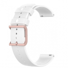 BSTRAP Huawei Watch GT3 46mm Silicone Rain szíj, white okosóra kellék