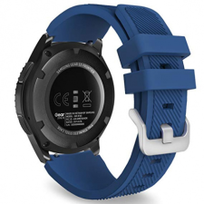 BSTRAP Huawei Watch GT3 46mm Silicone Sport szíj, Dark Blue okosóra kellék