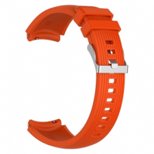 BSTRAP Huawei Watch GT 42mm Silicone Davis szíj, Orange okosóra kellék