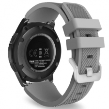 BSTRAP Huawei Watch GT 42mm Silicone Sport szíj, Gray okosóra kellék