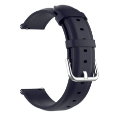 BSTRAP Leather Lux szíj Xiaomi Amazfit GTR Mini, navy blue okosóra kellék