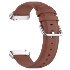 BSTRAP Leather szíj Xiaomi Redmi Watch 3 Active / Lite, brown okosóra kellék