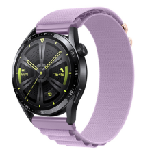 BSTRAP Nylon Loop szíj Huawei Watch GT/GT2 46mm, lavender okosóra kellék
