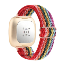BSTRAP Pattern szíj Huawei Watch GT3 46mm, red rainbow okosóra kellék