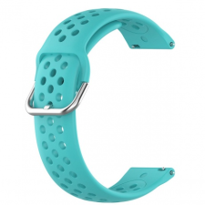 BSTRAP Samsung Galaxy Watch 42mm Silicone Dots szíj, teal óraszíj