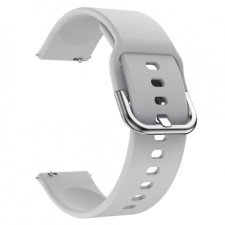 BSTRAP Samsung Galaxy Watch 42mm Silicone v2 szíj, Gray okosóra kellék