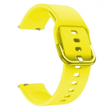 BSTRAP Samsung Galaxy Watch 42mm Silicone v2 szíj, Yellow okosóra kellék
