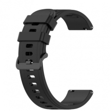 BSTRAP Samsung Galaxy Watch 42mm Silicone v3 szíj, Black okosóra kellék