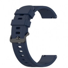 BSTRAP Samsung Galaxy Watch 42mm Silicone v3 szíj, Dark Blue okosóra kellék