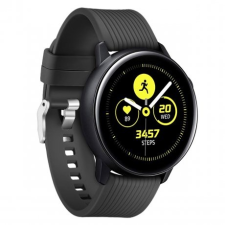 BSTRAP Samsung Galaxy Watch Active Silicone Line (Small) szíj, Black óraszíj