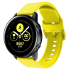 BSTRAP Samsung Galaxy Watch Active Silicone szíj, Yellow