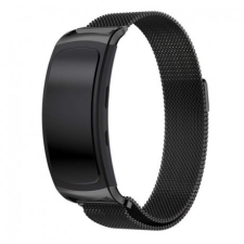 BSTRAP Samsung Gear Fit 2 Milanese szíj, Black mobiltelefon kellék